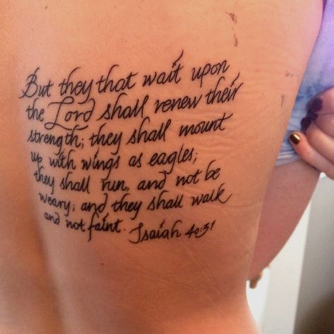 Isaiah 40:31  I'm going to get tatt'd up! Isaiah 40 31 Tattoo, Isaiah Tattoo, 31 Tattoo, Chess Piece Tattoo, Bible Quote Tattoos, Always Tattoo, 22 Tattoo, Isaiah Bible, Forearm Tattoo Quotes