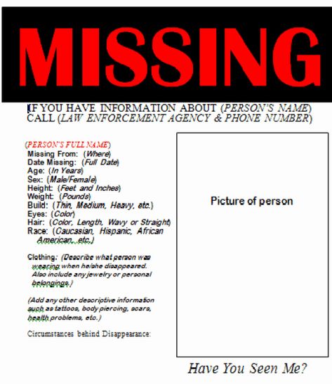 Missing Person Poster Template Fresh 21 Free Missing Poster Word Excel formats Missing Person Poster Template, Missing Person Poster, Reward Poster, Missing Poster, Printable Banner Template, Printable Water Bottle Labels, Make Business Cards, Free Printable Banner, Poster Template Free