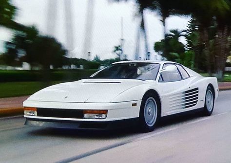 Miami Vice Don Johnson Miami Vice, Ferrari Testarossa, Don Johnson, Miami Vice, Car Enthusiast, Infamous, Series Movies, Ferrari, Tv Series