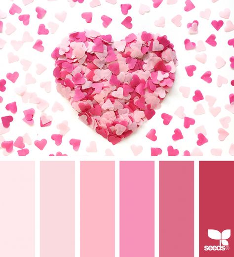 Color Love | design seeds | Bloglovin’ Design Seeds Color Palette, Seeds Color Palette, Today's Inspiration, Seeds Color, Colour My World, Color Collage, Valentine Coloring, Palette Design, Colour Combos