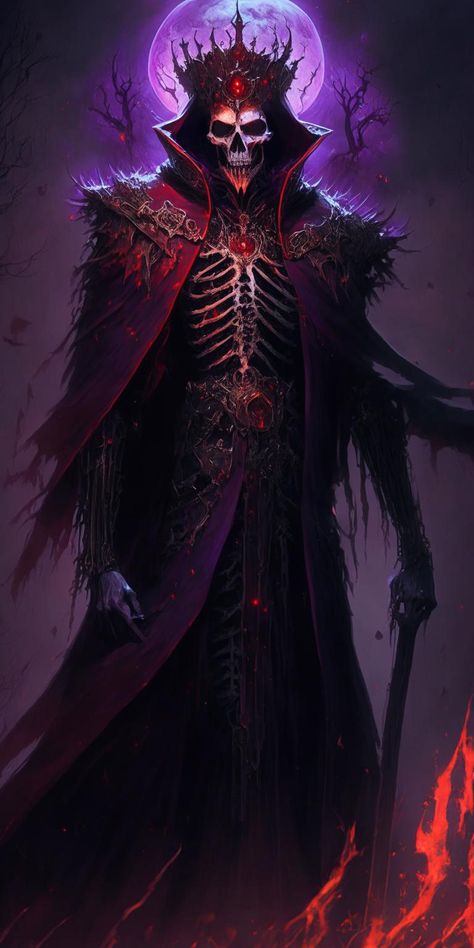 Skeleton God Art, Skeleton Dnd Art, Lich Dnd Art, Elder Lich, Lich Rpg, Vecna Dnd, Lich Dnd, Lich Art, Dnd Necromancer