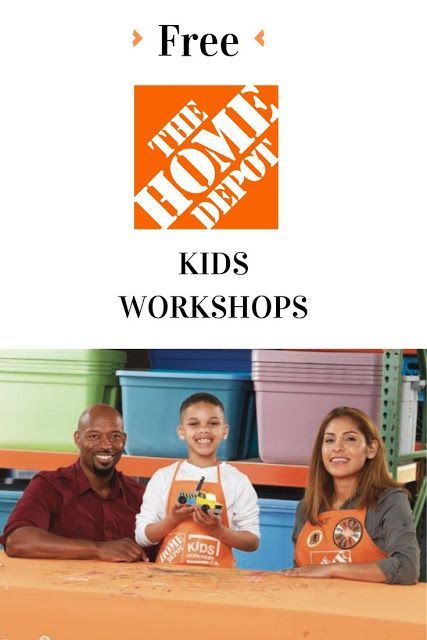 Home Depot Kids Workshops - Free Activities for Kids Home Depot Kids Workshop, Kids Workshop, Free Activities For Kids, Busy Toddler, Free Activities, Live Simply, Indoor Activities, Activities To Do, Creative Activities