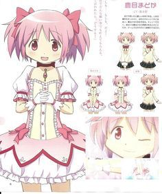 Shaft (Studio), Puella Magi Madoka Magica, Madoka Kaname, Character Sheet Caste Heaven, Magica Madoka, Madoka Kaname, Cosplay Reference, Mahō Shōjo Madoka Magica, Sayaka Miki, Mahō Shōjo, Puella Magi, Cosplay Tips