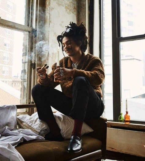 Luca Sabbat, Lukka Sabbat, Luka Sabbat, Mens Fashion Streetwear, Street Fashion Photography, Photography Poses For Men, Black Men Fashion, Grunge Hair, New Energy