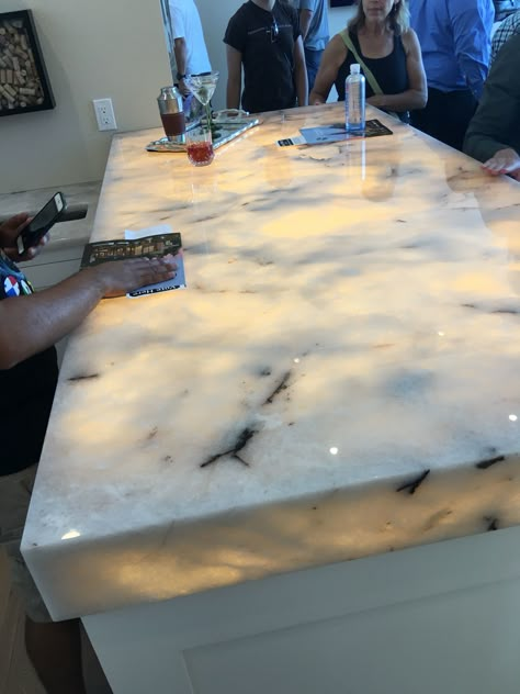 Light Up Bar Top, Light Up Kitchen Countertop, Lighted Marble Countertops, Light Up Marble Island, Light Up Marble Countertops, Light Up Countertop Marble, Light Up Countertop, Dark Marble Countertops, Backlit Stone