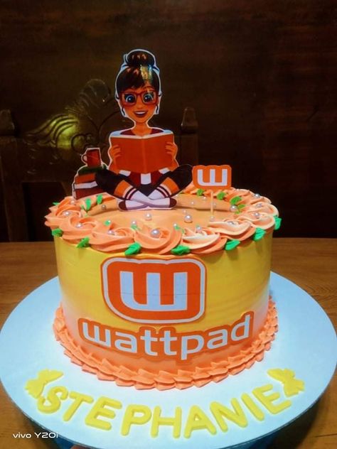 Wattpad Cake Design, Different Cakes, Themed Cakes, Cake Designs, Cake Toppers, Birthday Cake, Wattpad, Cake, Birthday