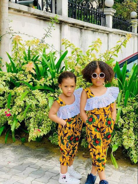 Children Jumpsuit Styles, Ankara Jumpsuit For Kids, African Kids Clothes, Ankara Styles For Kids, African Print Jumpsuit, Boubou Styles For Women, Kids Wear Girls, Body Con Dress Outfit