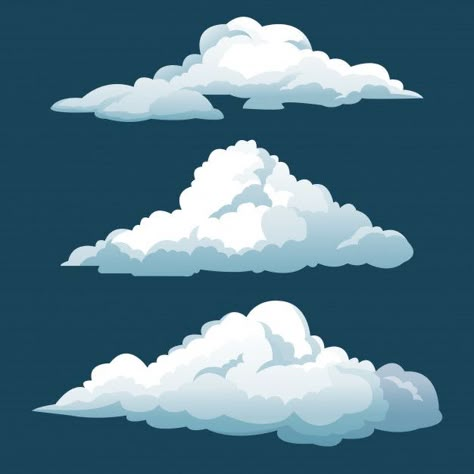 Night Clouds Drawing, Clouds Illustration, Rock Background, Cloud Illustration, Cartoon Clouds, Pixel Art Tutorial, Cloud Vector, Pixel Art Templates, Frame By Frame Animation