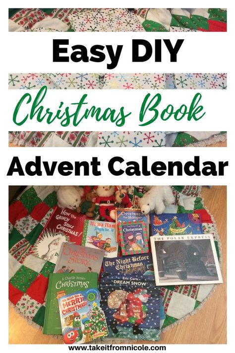 Diy Book Advent Calendar, Book Advent Calendar Kids, Book Advent Calendar, Advent Calendar For Kids, Advent Diy, Calendar For Kids, I Love Christmas, Advent Calendars For Kids, Diy Advent Calendar