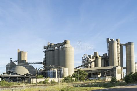 Concrete Factory, Cement Industry, Merch Shoot, Cement Factory, Animal Pictures For Kids, Industrial Aesthetic, Process Flow, Industrial Architecture, Portland Cement