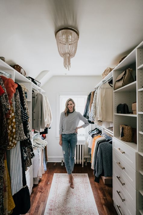 walk-in closet renovation master bedroom old home #closetreno #renovation #closetdiy #homedecor #interiordesign #closetorganization #seeannajane Small Walk In Closet, Architecture Renovation, Closet Diy, Walking Closet, Walk In Closet Design, Closet Renovation, California Closets, Build A Closet, Bedroom Renovation