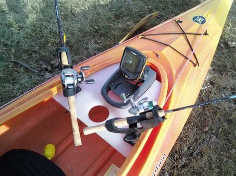 Sit In Kayak, Kayak Fishing Setup, Kayak Fishing Diy, Kayak Equipment, Kayak Fishing Tips, Kayak Fishing Accessories, Popular Images, Custom Consoles, Kayaking Gear