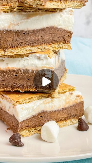 Stephanie Gigliotti on Instagram: "The best way to beat this heat 🥵 Frozen S’mores! So easy and you can make these ahead and keep them in your freezer for anytime you need a cold treat 🧊 

Comment ME and I’ll send you the full how to!

Or find it on my website: https://www.stephreallife.com/frozen-smores/

#frozensmores #smores #summertreats" Stephanie Gigliotti, Dessert Smores, Frozen Smores, Lemon Ricotta Cookies, Ricotta Cookies, Cold Treats, This Heat, Dee Dee, Summer Treats