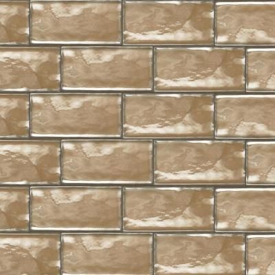 Ivy Hill Tile Moze Taupe 3 in. x 12 in. 9 mm Ceramic Wall Tile (22 piece 5.38 sq. ft./ Box) - TLCFALCMVIS3X12 - The Home Depot Handmade Subway Tile, Matt Kitchen, Craftsman Fireplace, Grey Subway Tiles, Bullnose Tile, Decorative Wall Tiles, Handcrafted Tile, Glazed Ceramic Tile, Splashback Tiles