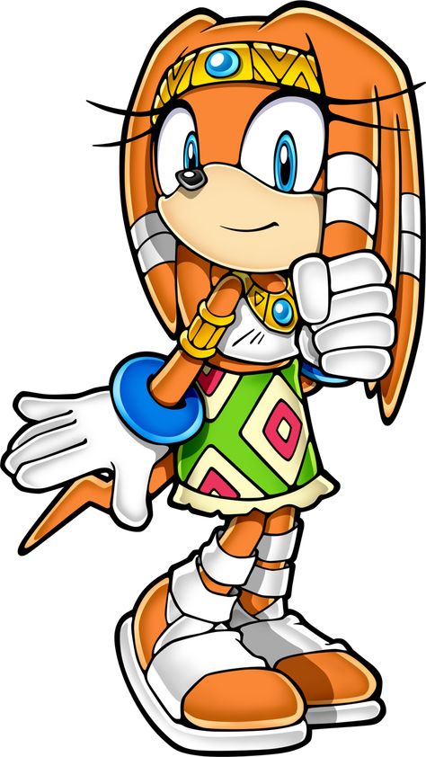 Tikal: anthropomorphic echidna and a 4,000 year old spirit who was once a member of the Knuckles Clan who resided in what became Mystic Ruins. She is the daughter of Chief Pachacamac. A peace loveing passivist!   from Sonic Adventure - Sonic News Network, the Sonic Wiki Sonic Reference, Sonic Underground, Sonic Adventure 2, Megaman X, Sonic And Amy, Sonic Fan Characters, Sonic 3, Blue Hedgehog, Sonic Adventure