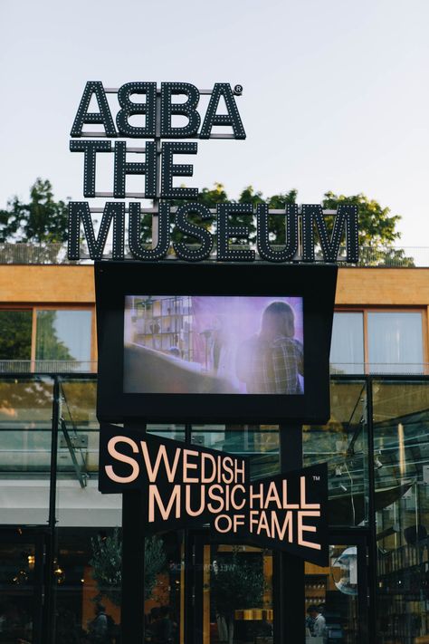 Stockholm Travel Guide - what to do in Stockholm Sweden - Abba The Museum Abba Museum Stockholm, Vienna Bucket List, Abba Museum, Sweden Aesthetic, Stockholm Travel, Stockholm City, Sweden Travel, Gothenburg, I Want To Travel