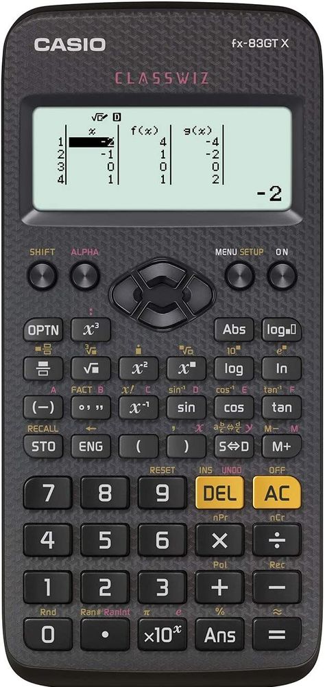 This calculator is essential as a student if you are trying to get through your maths and sciences. This perfect all-in-one tool for your studies is a must have, go check it out! https://amzn.to/40bE335 Scientific Calculator, Office Branding, Graphing Calculator, A Student, Calculator, All In One, Online Shop, Black