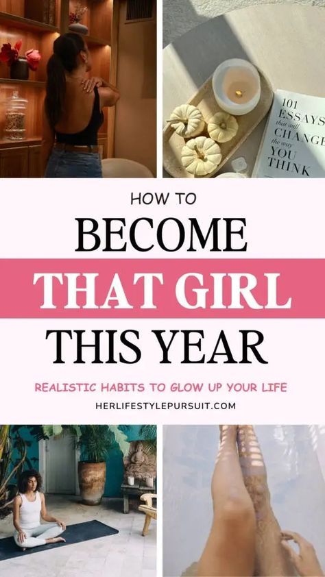 How to Be That Girl in 2025 (Ultimate Guide + Free Checklist) How To Be The It Girl, How To Be That Girl, Mean To Be, Free Checklist, Girl Trends, Organize Your Life, How To Wake Up Early, How To Better Yourself, Stay Fit