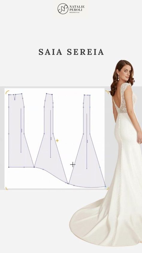 Mermaid Dress Pattern, Wedding Gown Patterns, Evening Gown Pattern, Pola Rok, Wedding Dress Sewing Patterns, Gown Sewing Pattern, Formal Dress Patterns, Evening Dress Patterns, Sewing Wedding Dress