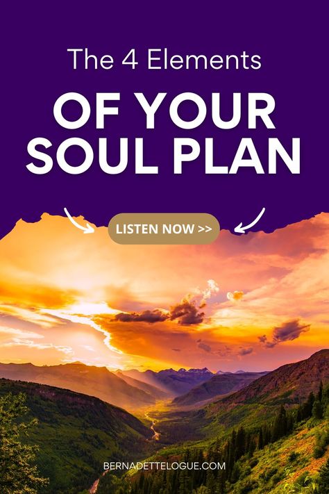 Discover the 4 elements of your soul plan and purpose, with prompts to help you see it playing out in the events and experiences of your life – past and present. When you understand these 4 elements and know you're in life for a very good reason, and you look at yourself, your life, your challenges, and your desires in this context, everything makes so much more sense! #soul #spiritual #spirituality #purpose #soulpurpose #lifepurpose #spiritualjourney #spiritualawakening #spiritualdeveopment The 4 Elements, Chart Astrology, Soul Family, Angel Cards Reading, Birth Chart Astrology, 4 Elements, Positive Living, Happier Life, Past And Present