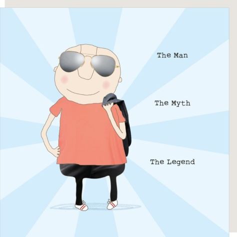 Mens Funny Birthday Cards, Happy Birthday Funny Humorous Men, The Man The Myth The Legend, Funny Man Birthday, Happy Birthday Man Funny, Birthday Funnies, Rosie Made A Thing, Bday Quotes, Birthday Verses