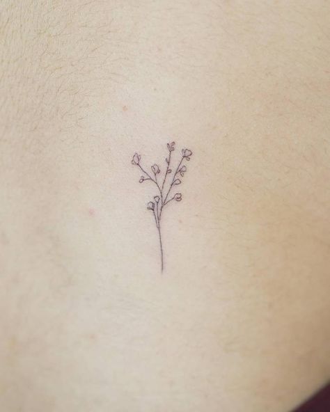 Babys Breathe Tattoos, Baby S Breath Tattoo, Gypsophila Tattoo, Baby Breath Tattoo, Breath Tattoo, Bluebell Tattoo, Flower Tattoo On Ribs, Trinity Tattoo, International Tattoo