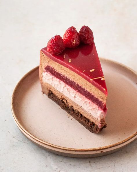 Chocolate Raspberry Mousse, Chocolate Raspberry Mousse Cake, Raspberry Mousse Cake, Showstopper Cakes, Mousse Cake Recipe, Raspberry Desserts, Pan Sin Gluten, Raspberry Mousse, Ginger Molasses Cookies