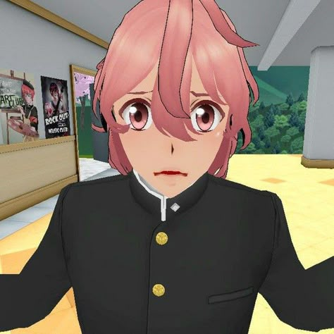 Yandere Simulator Otohiko Meichi, Otohiko Meichi Icon, Otohiko Yandere Simulator, Yansim Icons, Yandere Simulator Memes, Yendere Simulator, Sims Memes, Yandere Simulator Characters, Family Friendly Games