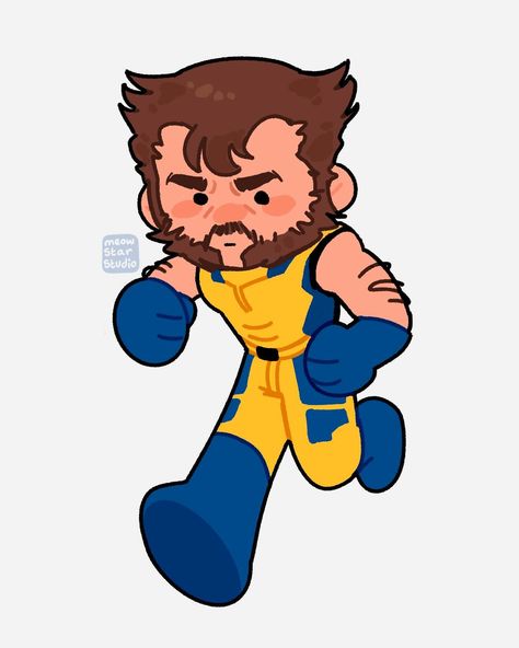 😼 yay fanart #deadpool #wolverine #hughjackman #marvel #wolverinefanart #doodle #drawing #chibi #art Wolverine Doodle, Chibi Wolverine, Wolverine Fanart, Drawing Chibi, Deadpool And Wolverine, Chibi Art, Deadpool Wolverine, Chibi Characters, Sketches Easy