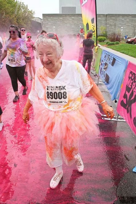 never to old to get rad Hey Sister, The Color Run, Never Too Old, Golden Years, We Are The World, Ageless Beauty, Stay Young, Color Run, Young At Heart