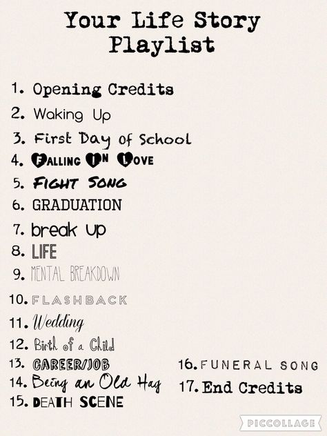 1. Andy Black ~ Beyond my reach 2. Ed Sheeran ~ Photograph 3. FOB ~ Novocaine 4. The Neighbourhood ~ R.I.P. to my youth 5. BVB ~ Ballad of the lonely hearts 6. P!ATD ~ LA Devotee 7. Imagine Dragons ~ It's Time 8. FOB ~ The Mighty Fall 9. Tøp ~ Tear in my heart 10. Green Day ~ Bang Bang 11. FOB ~ What a Catch Donnie 12. P!ATD ~ This is gospel 13. Tøp ~ House of gold 14. Rachel Platten ~ Fight Song 15. Imagine Dragons ~ Thunder 16. Kwabs ~ Walk 17. Green Day ~ 21 guns My Life As A Playlist, Playlist Life Game, Song Challenge Shuffle, Music Playlist Shuffle Challenge, Your Life Playlist, Song Shuffle Challenge, Playlist Game Shuffle, Shuffle Your Playlist Challenge, Put Your Playlist On Shuffle Game