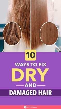 Damaged Hair Remedies, Damaged Hair Diy, Lab Experiment, Treat Damaged Hair, Damage Hair Care, Hair Growth Secrets, Dry Brittle Hair, Dry And Damaged Hair, Mascara Eyeliner