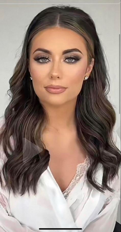 Short Hair Glam, Black Tie Hairstyles, Waves Wedding Hair, Hairstyles For Formal Events, Strapless Dress Hairstyles, Pageant Hair, Formal Hair, Bridesmaid Hair Makeup, Gorgeous Hair Color