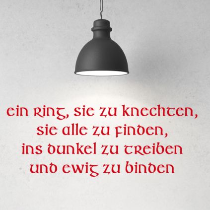 Ein Ring 💍 sie zu knechten, sie alle zu finden, ins Dunkel zu treiben und ewig zu binden. Haben wir Herr der Ringe Fans unter uns? Wir haben für jeden etwas dabei 🤩 • • • • • #freizeitART #herrderringe #einringsiezuknechten #dekorationsideen #interiorinspo #dekoration #deko #dekoideen #wohnen #mynordicroom #germaninteriorbloggers #zitateundsprueche #gedankenwelt #sprueche #spruchseite #onlinegerman #zitate #filmzitat #herrderringezitat #wohnenunddekorieren #schoenerwohnen #wohnenundgarten Tattoos, Ring, Quotes, Quick Saves