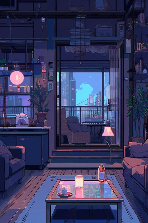 Lofi Aesthetic Room Drawing, Lofi Aesthetic Kitchen, Lofi Aesthetic Apartment, Lofi Aesthetic Room Decor, Rain Lofi Aesthetic, Lofi Aesthetic Color Palette, Cozy Lofi Wallpaper, Lofi Aesthetic Wallpaper Dark, Lofi Aesthetic Wallpaper Night