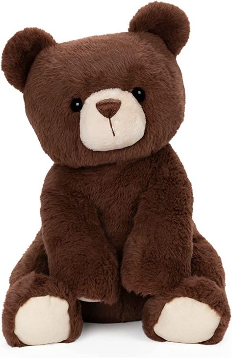 Amazon.com: GUND Finley Teddy Bear Plush Stuffed Animal, Brown, 13" : Toys & Games Huggable Teddy Bear, Soft Paws, Teddy Bear Design, Teddy Bear Toys, Teddy Bear Collection, Brown Teddy Bear, Bear Hug, Teddy Bear Plush, Cute Stuffed Animals