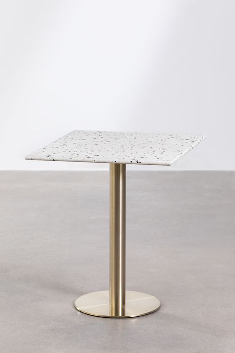 Terrazzo Bar, Terrazzo Table, Cafe Tables, Table Bar, Bar Table, Cafe, Square, Bar, Design