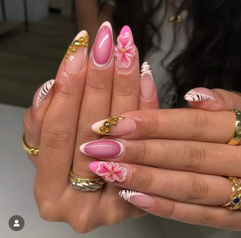 Vacay Nail Ideas, Zebra Print Nails, Girly Acrylic, Girly Acrylic Nails, Classy Acrylic Nails, Short Square Acrylic Nails, Acrylic Nails Coffin Pink, Unique Acrylic Nails, Acrylic Nails Coffin Short