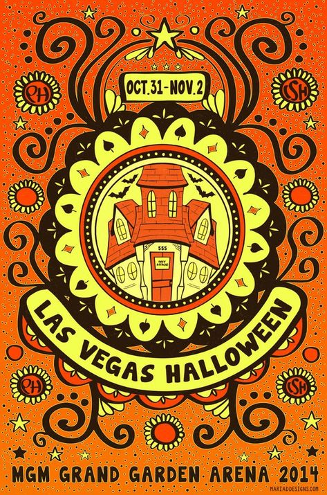 Halloween Vegas, Phish Concert, Vegas Halloween, Las Vegas Halloween, Dave Matthews Band Posters, Phish Posters, Concert Poster Art, Wine Country Gift Baskets, Mgm Grand