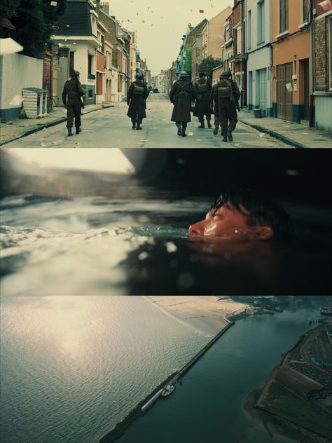 Hoyte Van Hoytema Cinematography, Hoyte Van Hoytema, Dunkirk Cinematography, Cinematographic Shots, Dunkirk 2017, Shot Composition, Dunkirk Movie, Filmmaking Inspiration, Film Collection