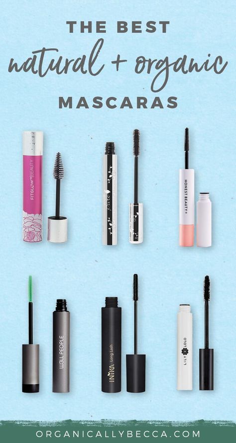 Best natural organic mascaras, mascara, lashes, cruelty free, organic skincare, holistic, green beauty, clean beauty, non toxic, paraben free, makeup, natural cosmetics, vegan, ethical, non-toxic ingredients, blogger, swatches, swatch, skin care, sensitive eyes, lash growth serum Best Organic Mascara, Best Natural Mascara, Non Toxic Mascara, Toxic Makeup, Organic Mascara, Coffee Facial, Healthy Makeup, Nontoxic Beauty, Brow Products