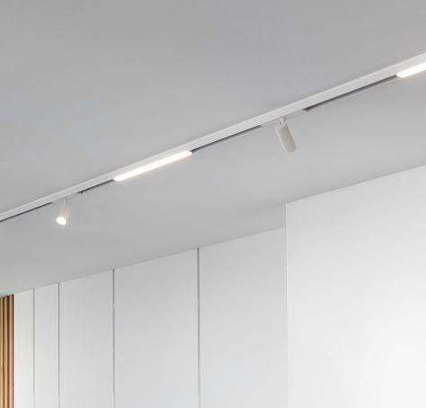 Linear Track Light, Ceiling Rail Lighting, Track Lighting Office, Kitchen Track Light, Minimalist Track Lighting, White Track Lighting, Magnetic Track Lighting Living Room, Track Lights, Magnetic Track Light