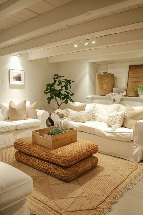 Why a Basement Should Be a Priority in Home Renovations and Upgrades Brightening Room Ideas, Airy Basement Ideas, Basement Corner Ideas, Basement No Windows, Brighten Up Basement, Brighten Basement, Family Den Ideas, Basement Multipurpose Room, Basement Den Ideas