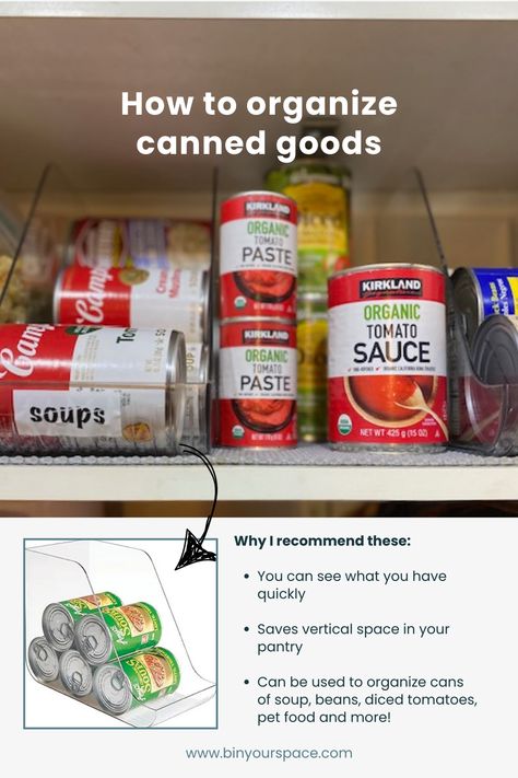 I found budget-friendly containers for pantry organization. The link below has all the containers for pantry organization ideas whether you have a butler pantry or no pantry or something in between. The best part? I’ve done the research for you and I KNOW they work! diy organization | diy organization ideas | diy organization tips | diy organization hacks Small Pantry Closet, Pantry Organization Hacks, Diy Pantry Shelves, No Pantry Solutions, Can Of Soup, Small Pantry, Pantry Closet, Kitchen Organization Pantry, Kitchen Pantry Design