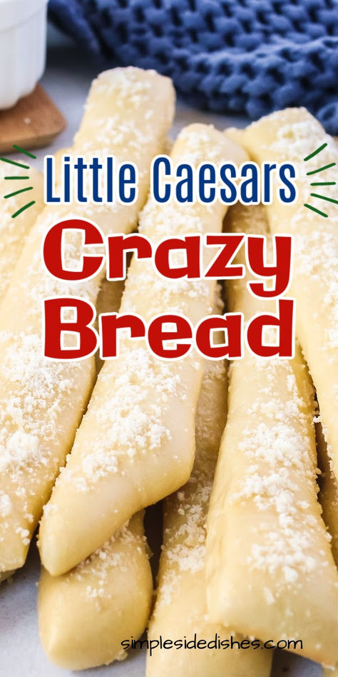 This Little Caesar’s crazy bread recipe is a great side dish that the entire family will love no matter when you serve it. #numstheword #crazybreadlittlecaesars #littlecaesarscrazybread #crazybread #crazybreadrecipe #lilcaesarscrazybread #littlecaesarcrazybread #littlecaesarscrazybreadrecipe Easy Food To Make When Sick, Crazy Pizza Crust Recipe, Pizza Hut Breadsticks Recipe, Little Ceasers Crazy Bread, Little Caesars Crazy Bread Recipe, Little Caesars Crazy Bread, Crazy Bread Recipe, Pizza Breadsticks, Crazy Bread