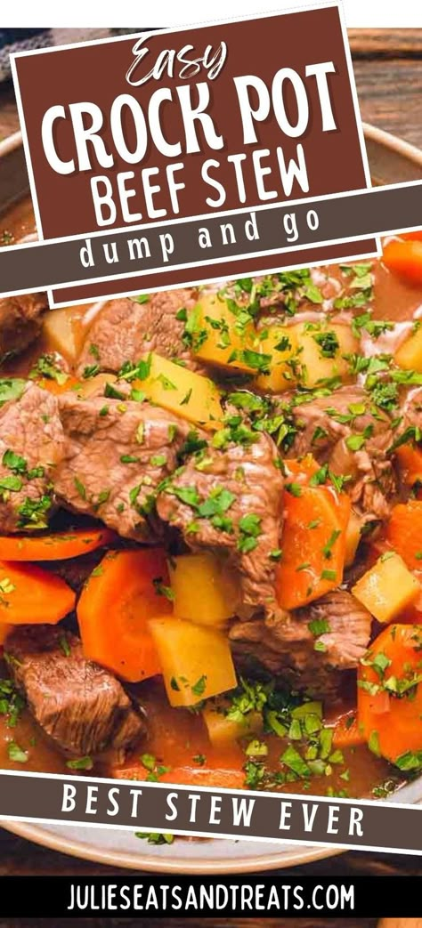 Crock Pot Beef Stew, Crockpot Beef Stew, Crock Pot Beef, Classic Beef Stew, Crockpot Recipes Beef Stew, Easy Crockpot Dinners, Beef Stew Crockpot, Pot Beef Stew, Slow Cooker Beef Stew