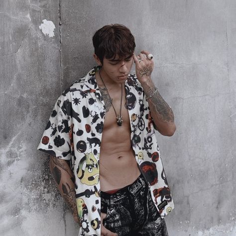 #dpr #dprian #krnb #khh #asianboy #tattoos #inspo #aesthetic #ootd Dpr Ian Abs, Dpr Ian Tattoo, Iite Cool, Christian Yu Dpr Ian, Krnb Artists, It's Just A Phase, Son Of Hades, Dpr Live, Tattoo Inspiration Men