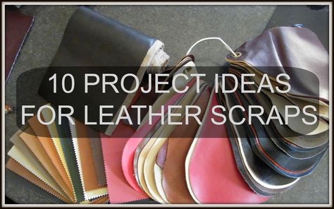 GREAT uses for leather scraps  http://www.facebook.com/DempseysCustomSewingAndUpholstery Small Leather Projects Diy, Leather Tutorial, Diy Leather Projects, Leather Scrap, Leather Craft Projects, Leather Diy Crafts, Leather Scraps, Leather Patchwork, Leather Crafts