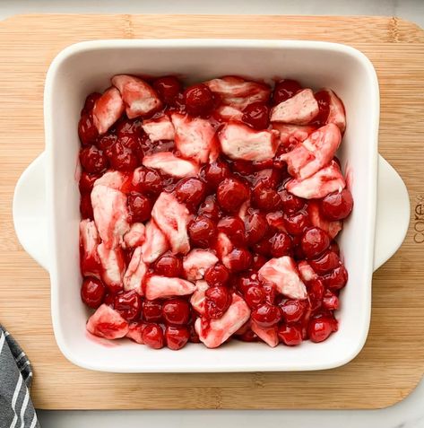 Cherry Pie Bubble Up – Keeping On Point Dump Cake Cherry Pie Filling, Cherry Bubble Up Bake, Cherry Bubble Up, Ww Cherry Pie Filling Recipes, 3 Ingredient Cherry Cobbler, Weight Watchers Cherry Cheesecake, Bubble Up Enchiladas, Bubble Up Pizza, 2 Ingredient Cakes