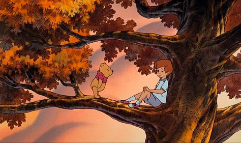 Fall Desktop Backgrounds, Winnie The Pooh Friends, Wall E, Season Of The Witch, Old Disney, Old Cartoons, Pooh Bear, Oui Oui, Autumn Art